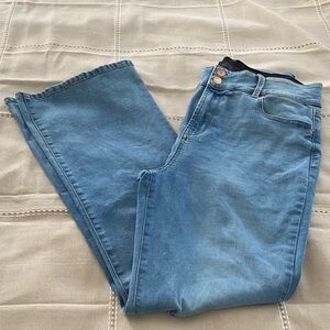 RACHEL Rachel Roy Light Blue Wide Leg Jeans